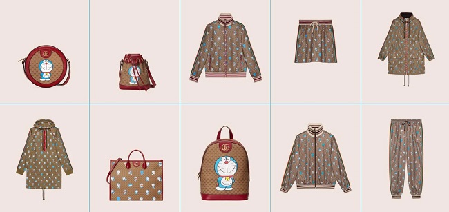Ấn tượng với mẫu túi xách Gucci thiết kế Doraemon