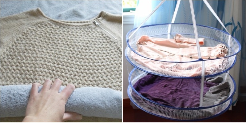 Cách giặt túi xách đan len không bị giãn, xù lông