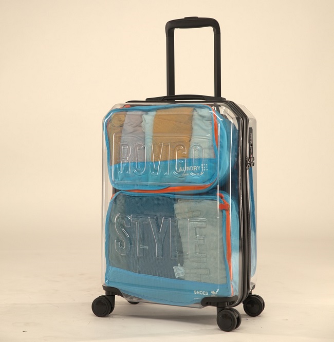 Làm thế nào để sắp xếp đồ vali kéo trong suốt hiệu quả?