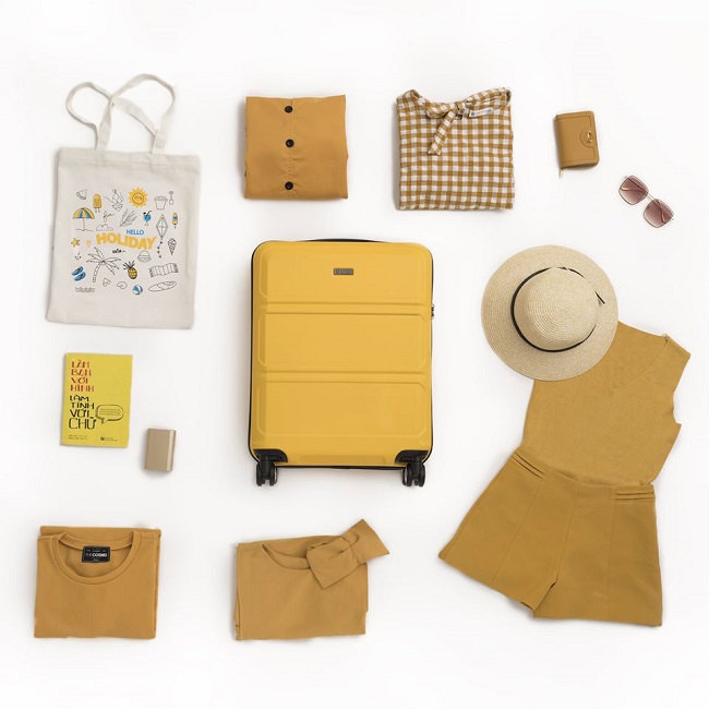 Cách mix&mach set đồ với vali du lịch cho nàng thời trang