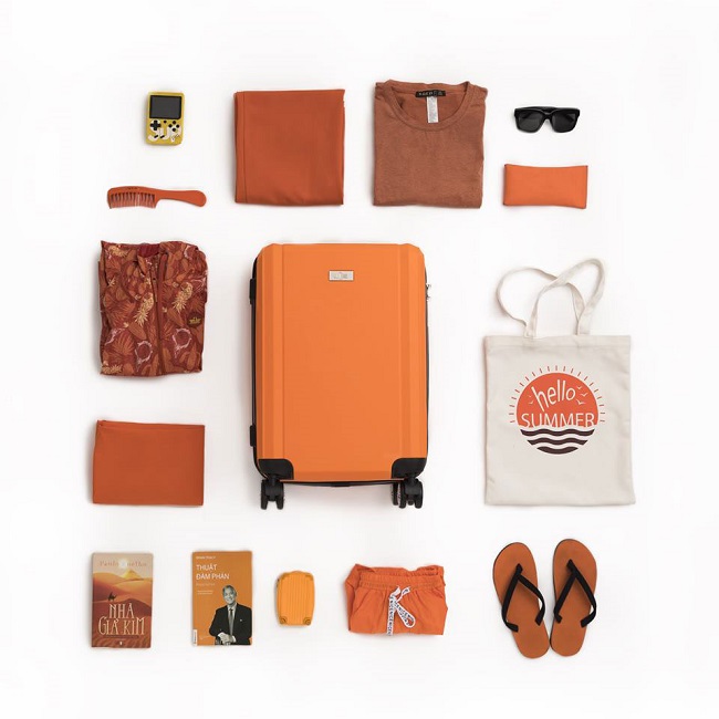 Cách mix&mach set đồ với vali du lịch cho nàng thời trang