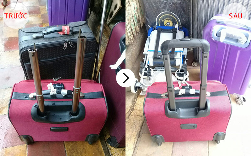 Sửa vali – balo – túi xách lấy liền giá rẻ lấy liền trong ngày