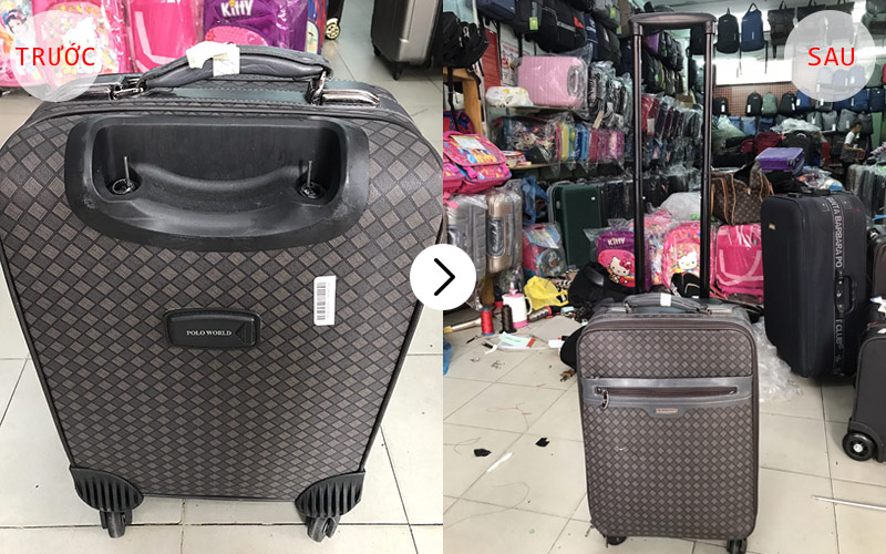 Giá thay quai xách vali kéo bao nhiêu?
