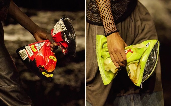 Độc lạ mẫu túi xách hình gói bim bim của Balenciaga