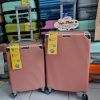 Vali nhựa abs bo góc màu hồng gold