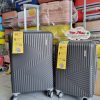 Vali nhựa màu xám chì