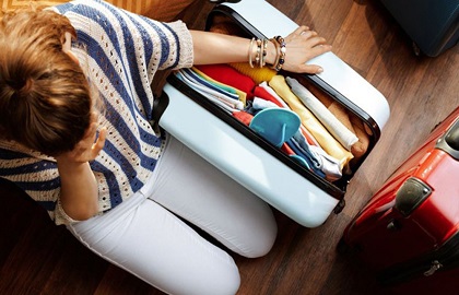 Bí quyết cho vali du lịch gọn gàng