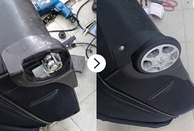 Các loại bánh xe vali kéo, cách thay bánh xe vali kéo bền bỉ