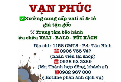 Địa chỉ thay khóa vali kéo lấy liền tại quận Tân Bình