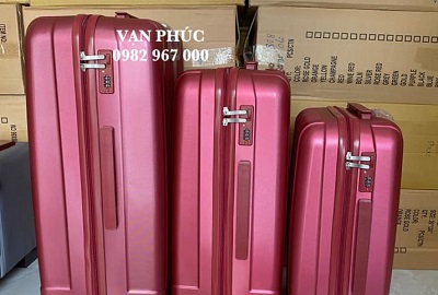 Mẫu vali kéo khóa âm quai âm mới toanh của Vạn Phúc