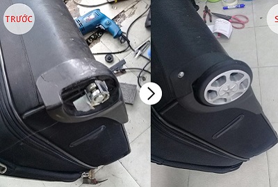 Những bộ phận vali kéo được bảo hành dài lâu