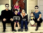 Những màn hóa trang gia đình “chất” nhất Halloween năm nay