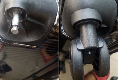 Sửa vali lấy liền thay bánh xe vali bảo hành lên đến 5 năm