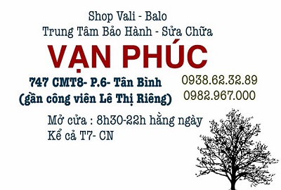 Thay các chân đế vali, balo uy tín