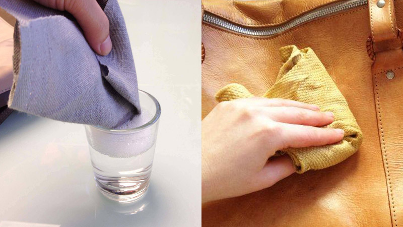 3 loại dung dịch vệ sinh túi xách da tuyệt đối không được sử dụng