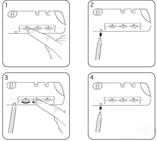 Cách đổi mật khẩu khóa vali 3 số đơn giản