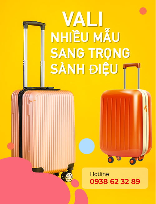 Vali đẹp, giá tốt TPHCM