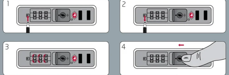 Hướng dẫn cách đổi mật khẩu vali các loại