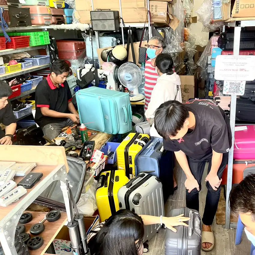 Cửa hàng chuyên sửa vali túi xách - Giải pháp cho đồ dùng bền đẹp