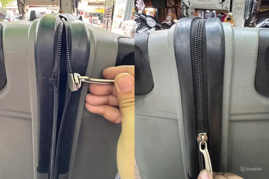 Sửa khóa vali kéo