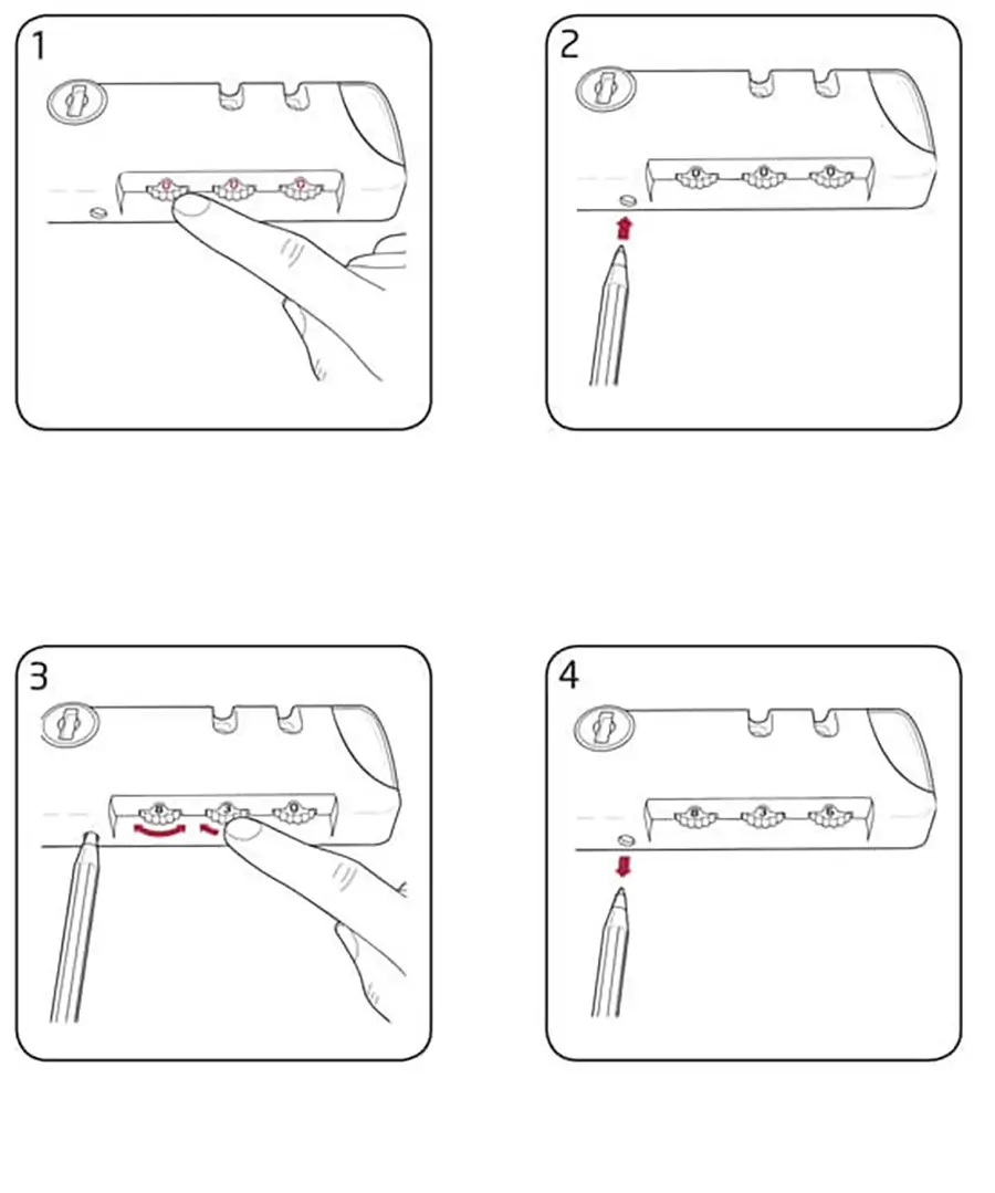 Cách sửa khóa vali Cách sửa khóa vali