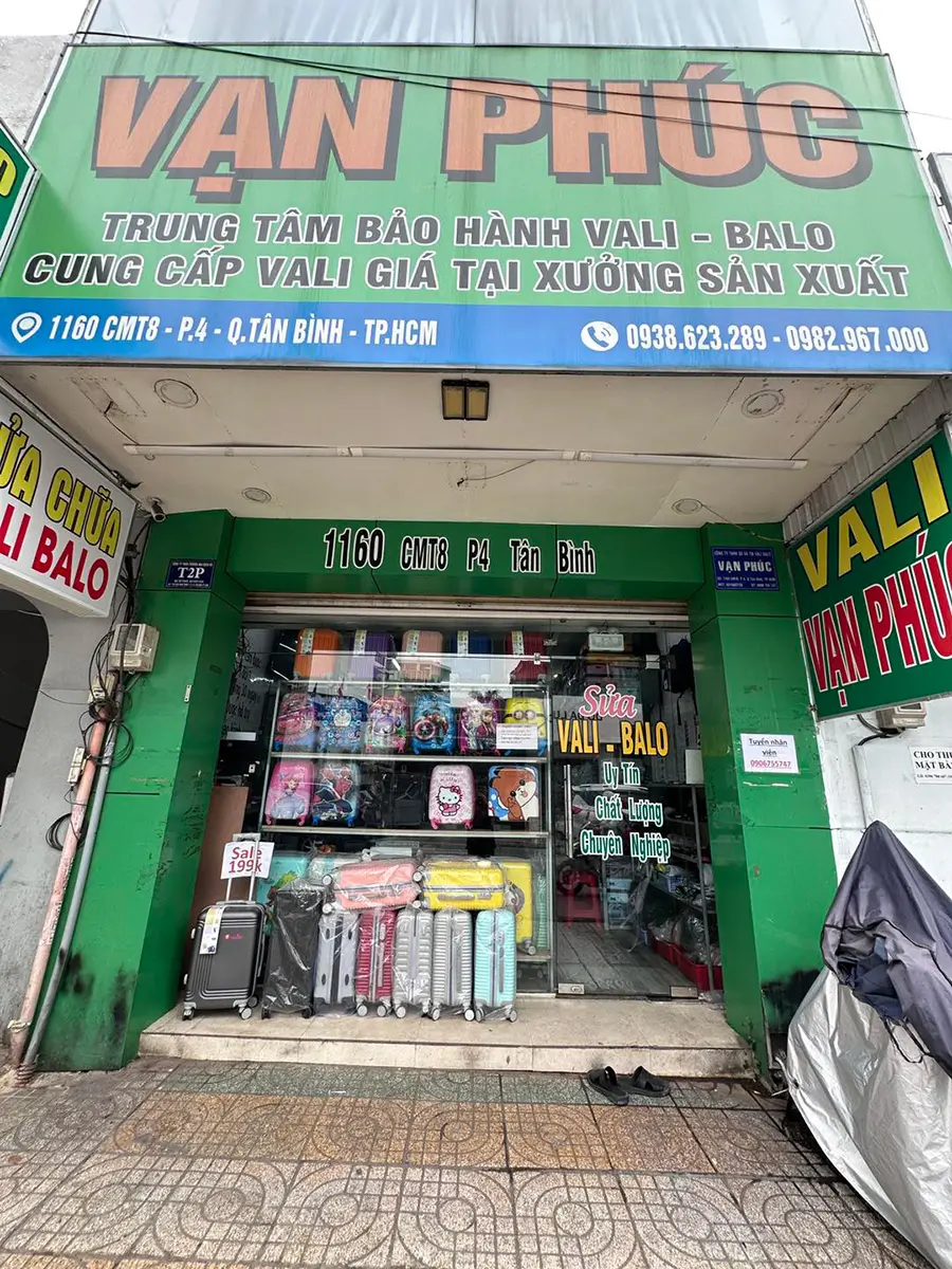 Địa chỉ sửa vali sau lễ mở cửa ngay, lấy liền