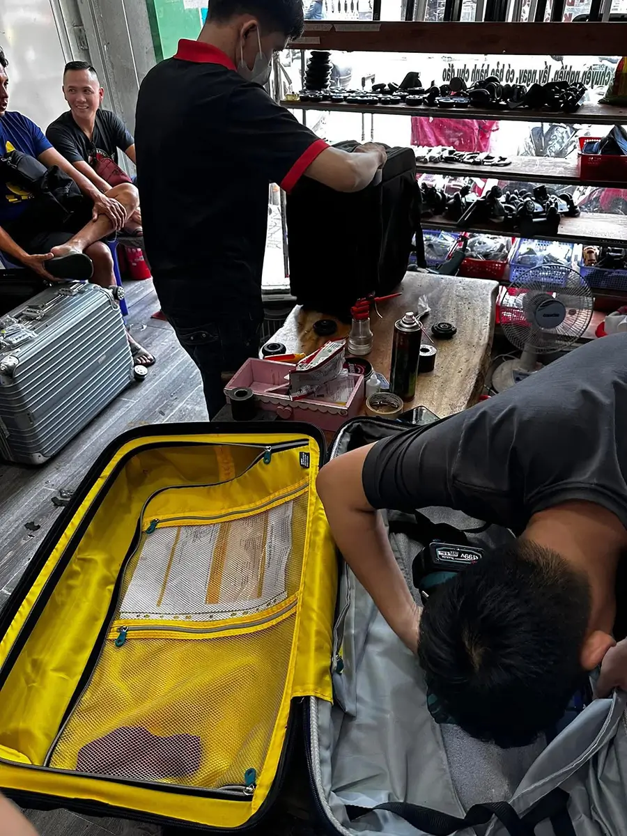 Sửa vali nhanh trong ngày cần chẩn đoán đúng lỗi